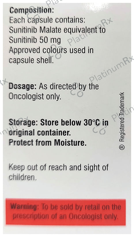 Tunib 50mg Capsule 10s