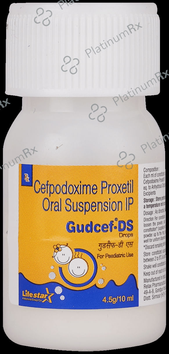 Gudcef DS 50mg Oral Drop 10ml