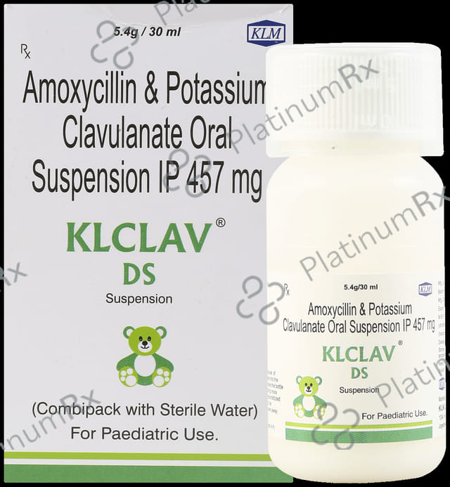 Klclav DS 457mg Oral Suspension 30ml