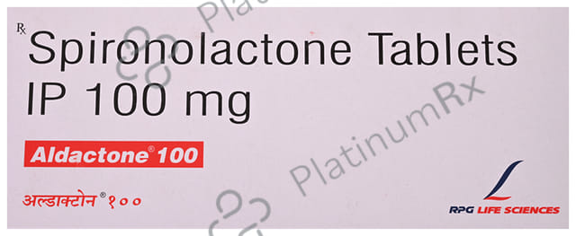 Aldactone 100mg Tablet 15s