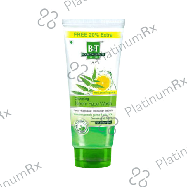 Boericke and Tafel Cleansing Neem Face Wash (60ml Each)