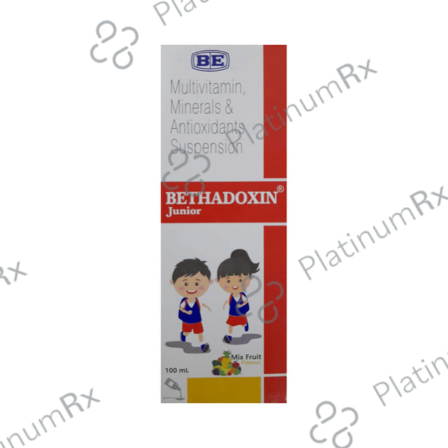 Bethadoxin Junior Oral Suspension Mixed Fruit