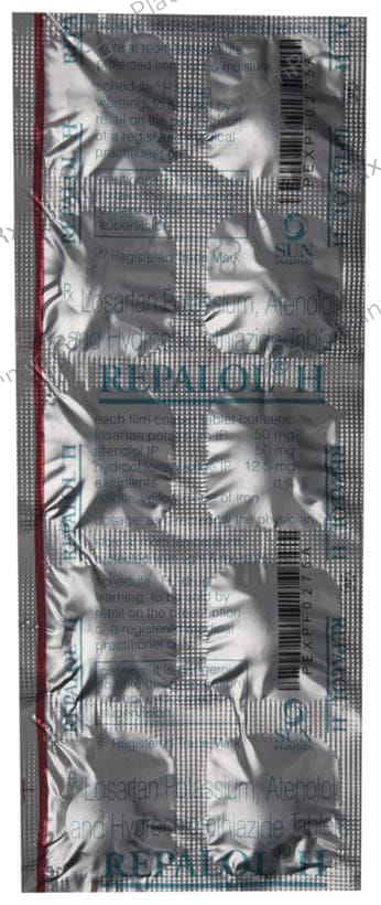 Repalol H 50/50/12.5mg Tablet 10s
