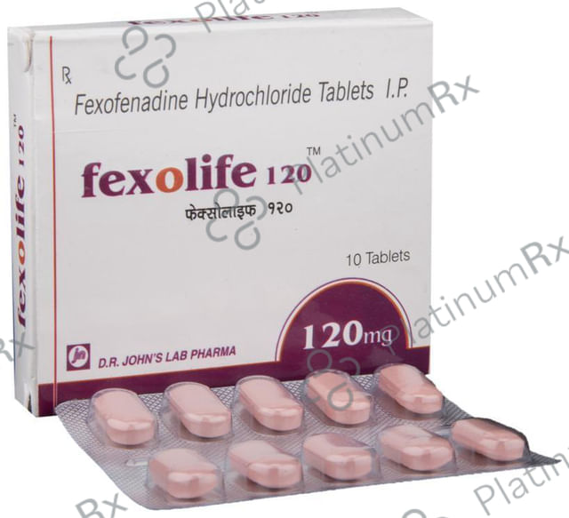 Fexolife 120mg Tablet 10s