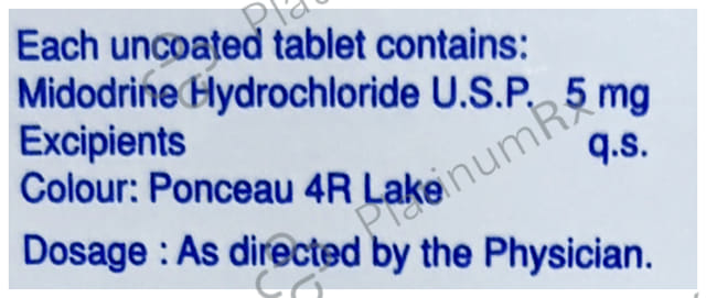 Midorise 5mg Tablet 10s