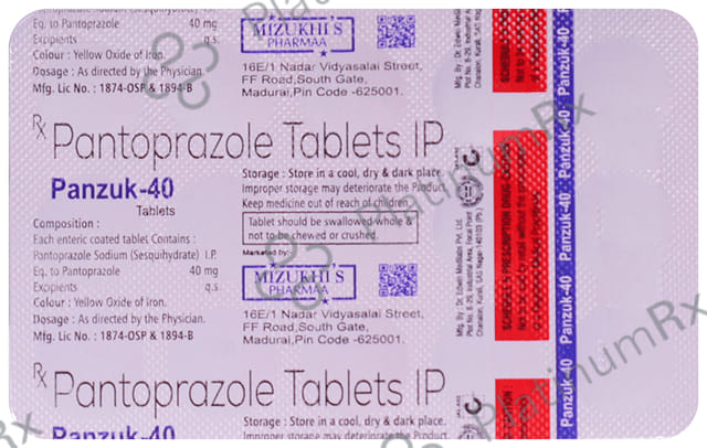 Panzuk 40 Tablet