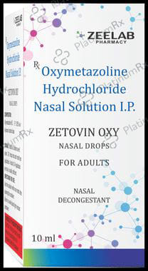 Zetovin Oxy 0.05% Nasal Drops Nasal Drops
