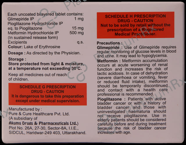 Laformin GP 1mg Tablet