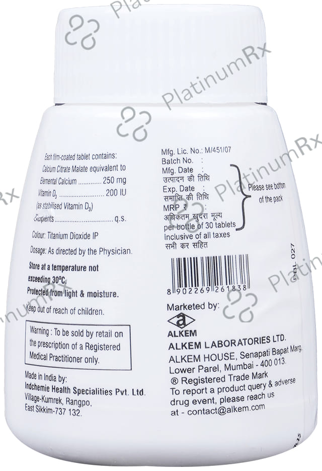 Gemcal Mom 1000mg/1000IU Tablet 30s