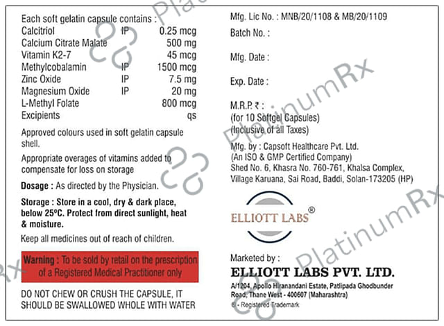 Elitrol Softgel Capsule