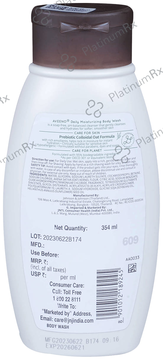 Aveeno Daily Moisturising Body Wash 354ml