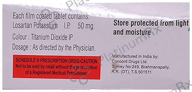 Prezar 50mg Tablet