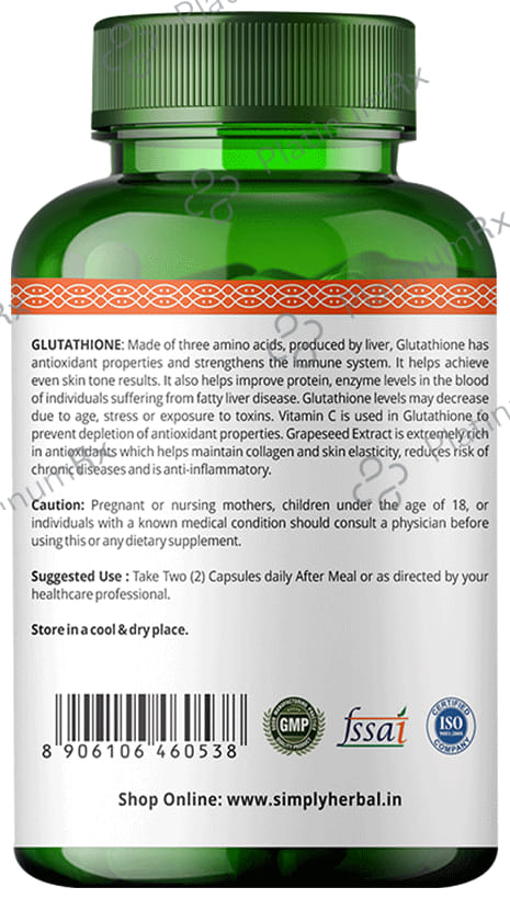 Simply Herbal Glutathione Capsule 30s