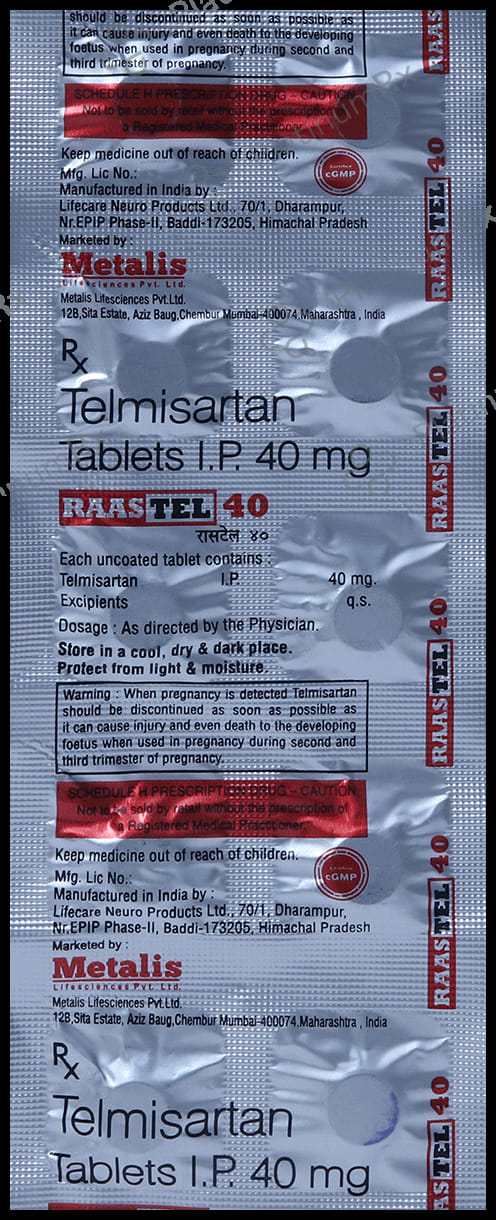 Raastel 40mg Tablet