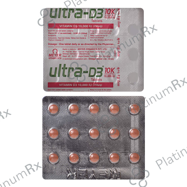 Ultra D3 10K Tablet 15s