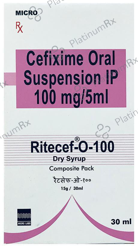 Ritecef O 100 Dry Syrup