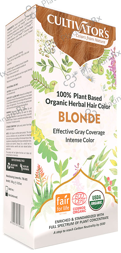 Cultivator's Organic Herbal Hair Color Blonde