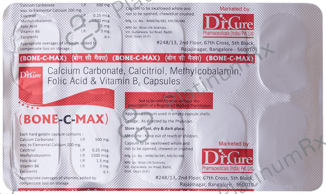 Bone C Max Capsule 10s