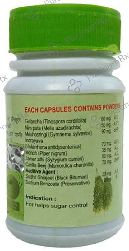 Dr. Biswas Sugar Relief Capsule 50s