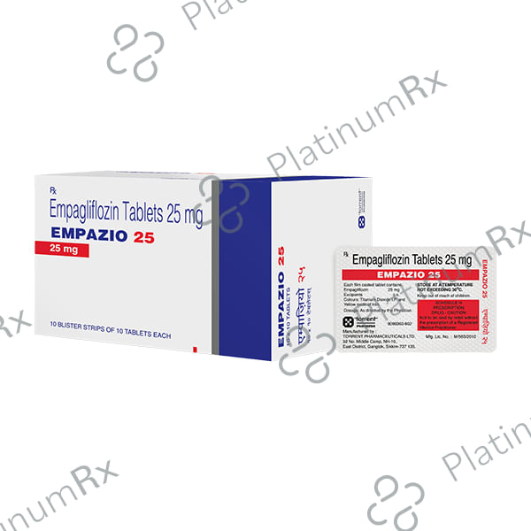 Empazio 25mg Tablet 10s