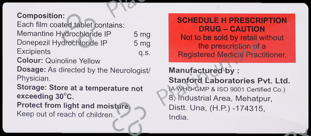 Larentine D 5/5mg Tablet 10s