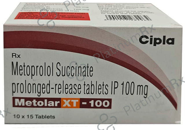 Metolar XT 100 Tablet
