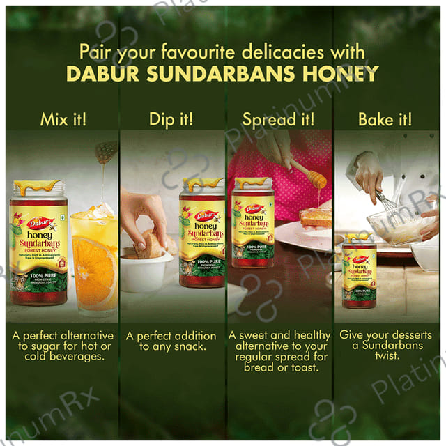 Dabur Sundarbans Forest Honey 100% Pure Honey 500gm