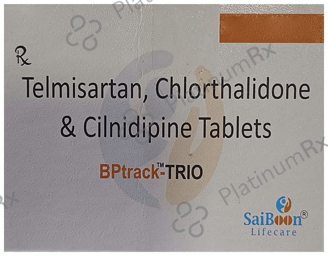 Bptrack Trio Tablet 10s