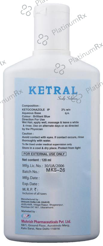 Ketral 2% Scalp Solution