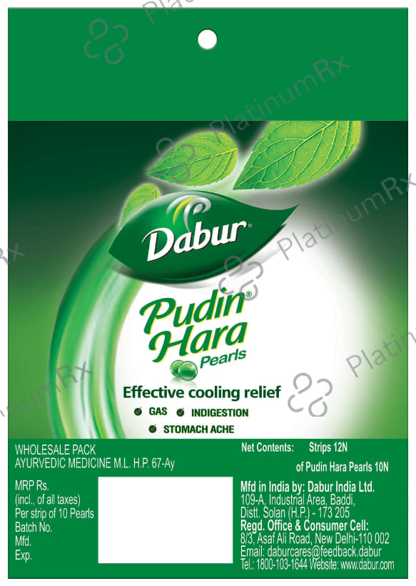 Dabur Pudin Hara Pearls 10s