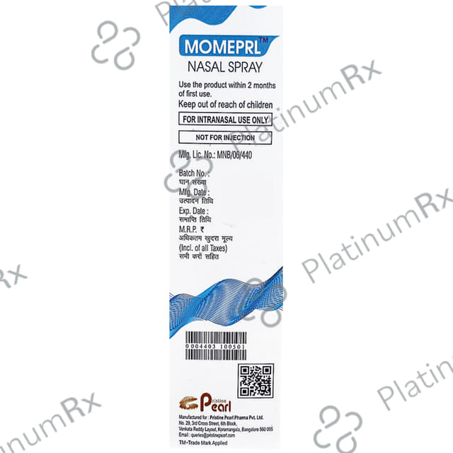Momeprl 50mcg Nasal Spray 100MDI