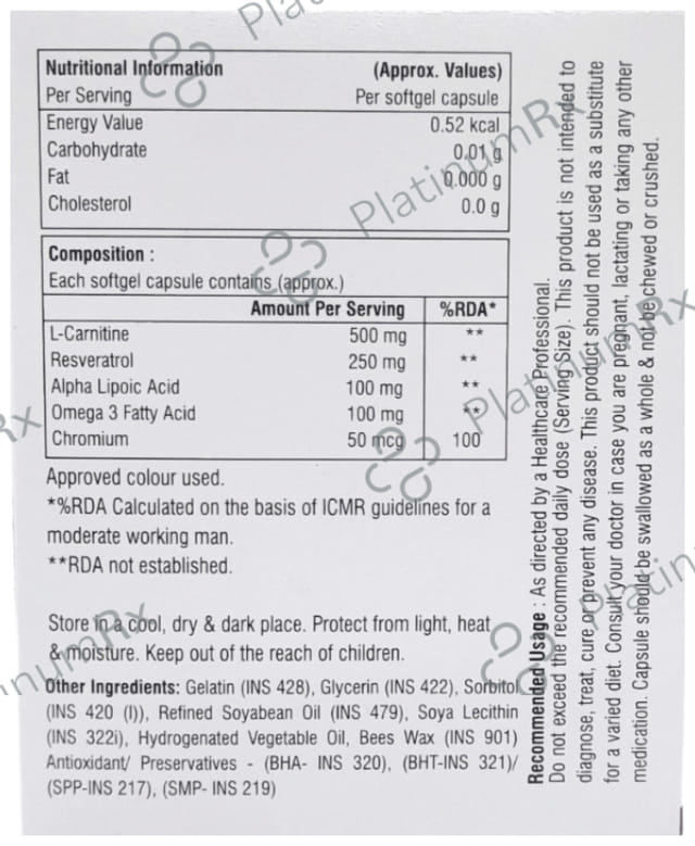 Defrag-Well Softgel Capsule