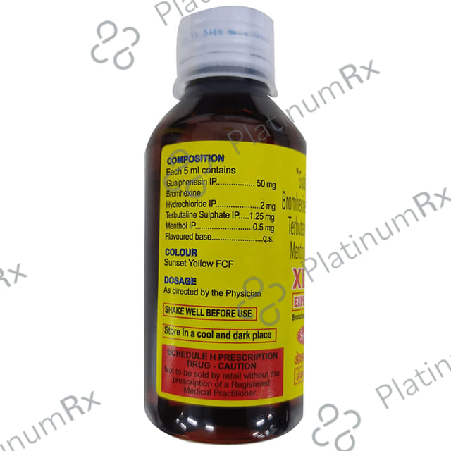 XL 80 Expectorant Sugar Free 100ml