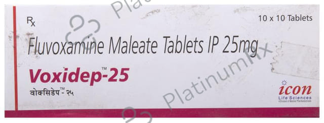 Voxidep 25mg Tablet 10s