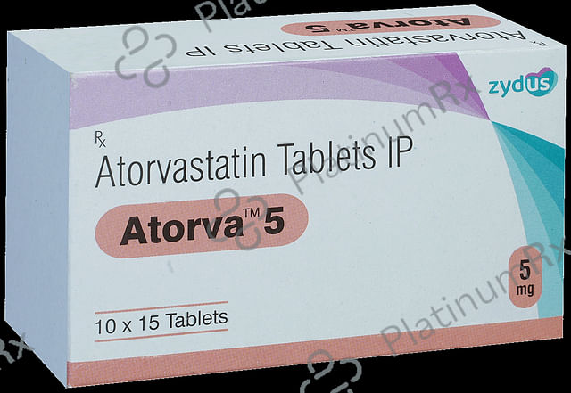 Atorva 5mg Tablet 15s