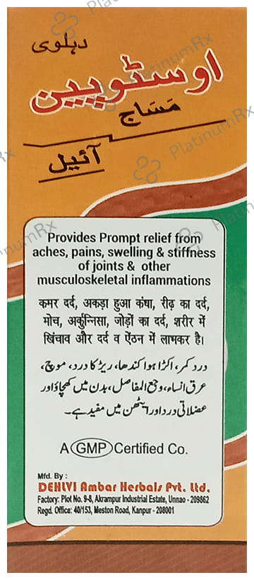 Dehlvi Ostopain Massage Oil