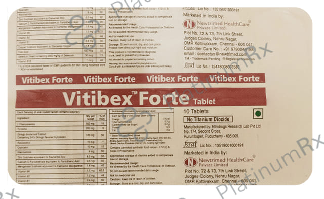 Vitibex Forte Tablet 10s
