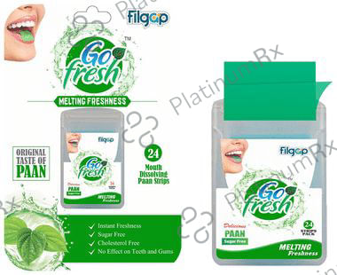 Filgap Go Fresh Mouth Dissolving Strip Pan Flavour 24s