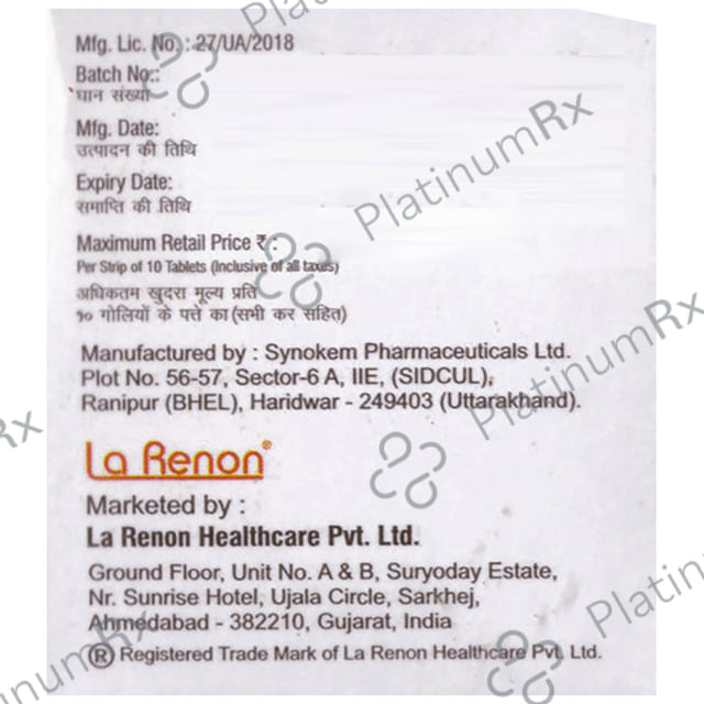 Tenligress 20mg Tablet 10s