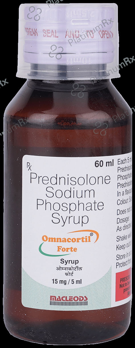 Omnacortil Forte 15mg Syrup 60ml