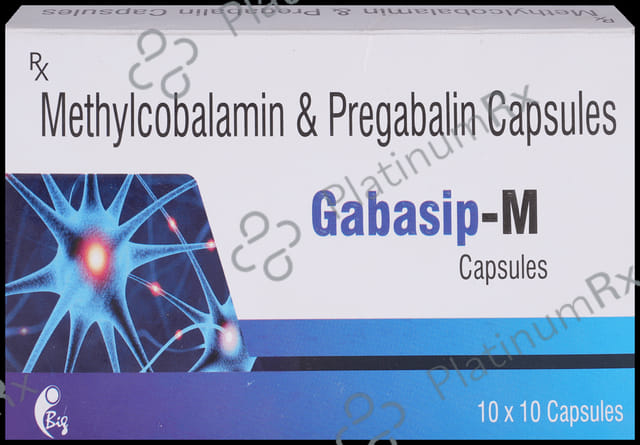 Gabasip M 750mcg/75mg Capsule