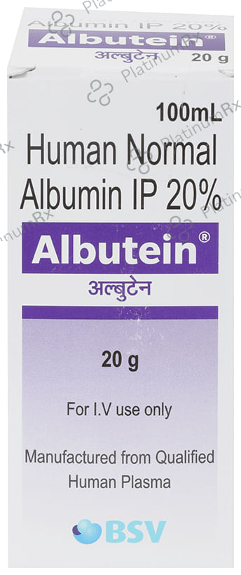 Albutein 20% Infusion 100ml