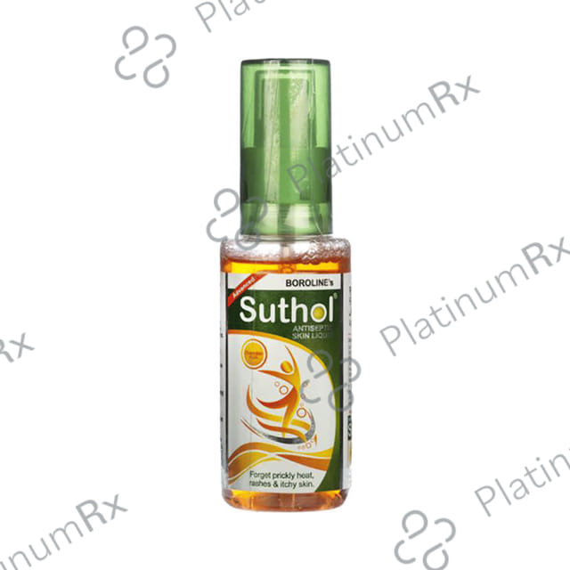 Suthol Chandan Plus Antiseptic Skin Liquid Spray