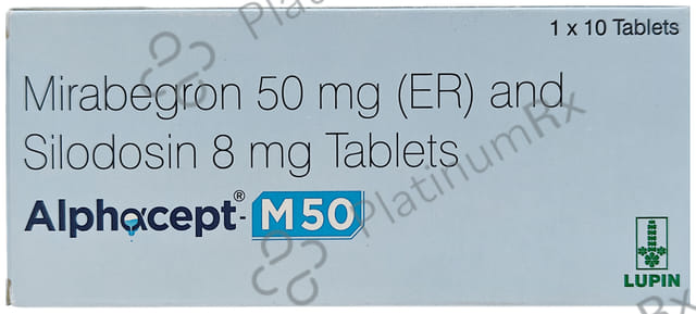 Alphacept M 50/8mg Tablet ER 10s