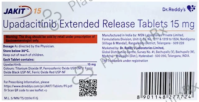 Jakit 15mg Tablet ER 10s