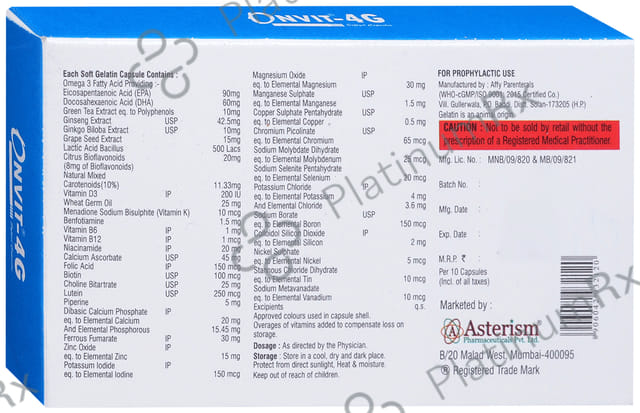 Onvit 4G Capsule 10s
