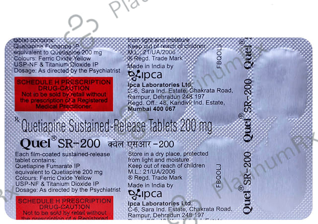Quel SR 200mg Tablet 10s