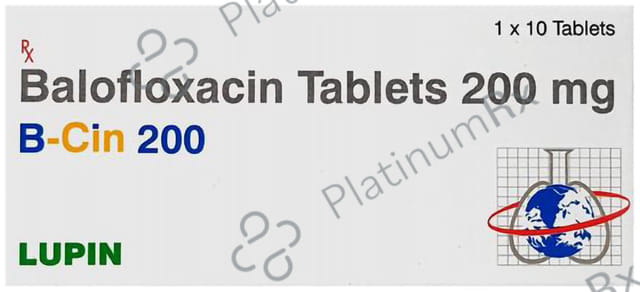 B Cin 200mg Tablet 10s