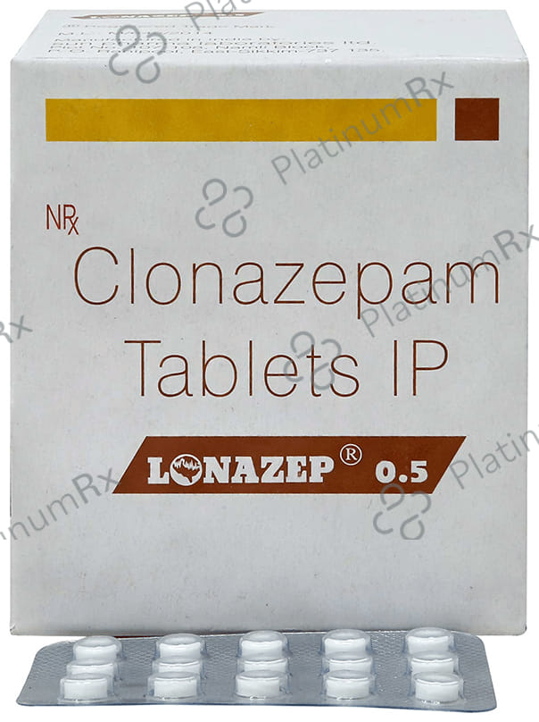 Lonazep 0.5mg Tablet 15s