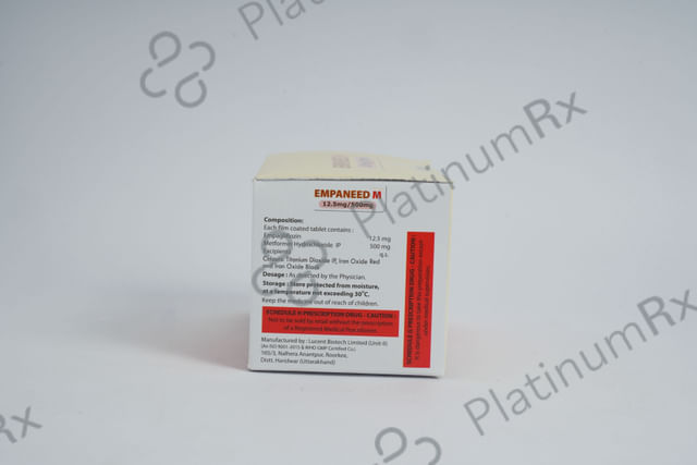 Empaneed M 12.5/500mg Tablet 10s